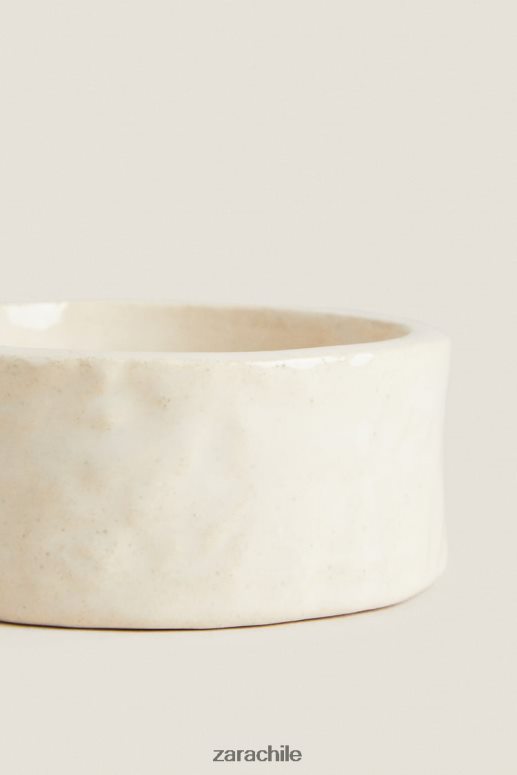accesorios cl Zara unisexo bu o tarro de cerámica crema JJ06N41715