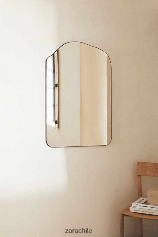 accesorios cl Zara unisexo espejo de forma irregular original JJ06N41722