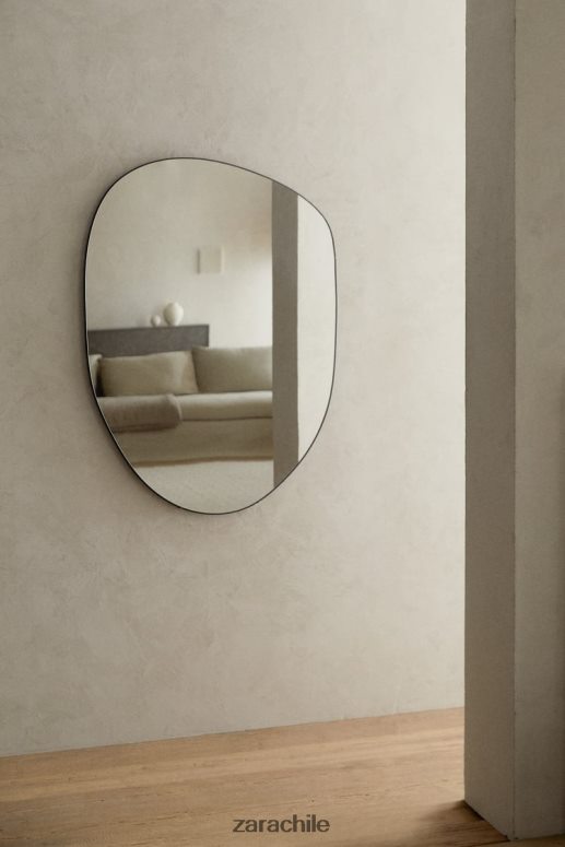 accesorios cl Zara unisexo espejo de forma irregular original JJ06N41727