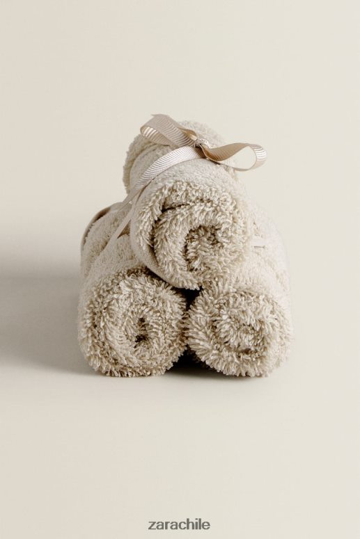 accesorios cl Zara unisexo (paquete de 3) toallas de algodón arena JJ06N41753