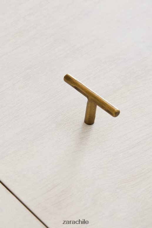 accesorios cl Zara unisexo pomo de puerta dorado (paquete de 2) dorado JJ06N41742