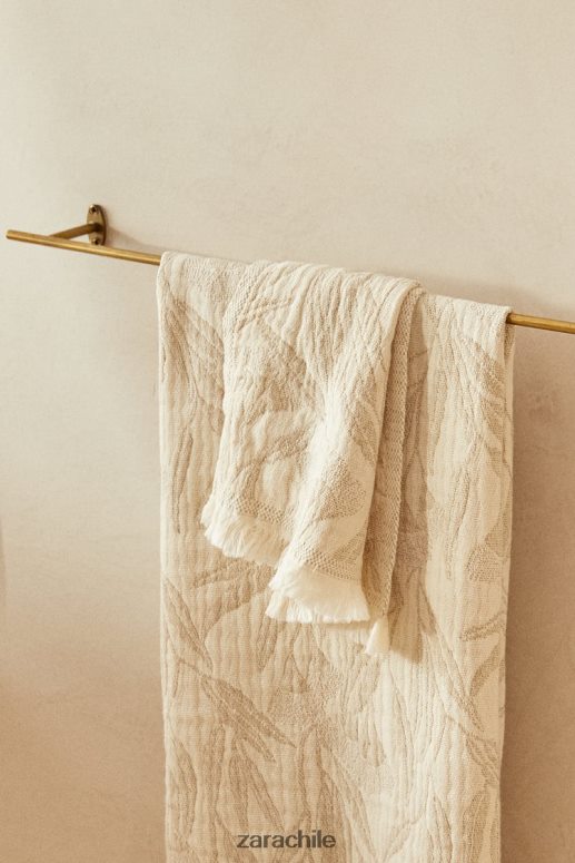 accesorios cl Zara unisexo toallero de acero color dorado dorado JJ06N41741