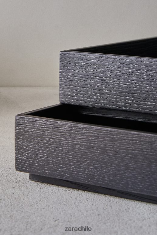 accesorios cl Zara unisexo bandeja 01 - vvd negro JJ06N41693