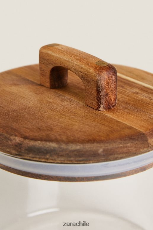 accesorios cl Zara unisexo frasco pequeño y ancho beige claro JJ06N41688