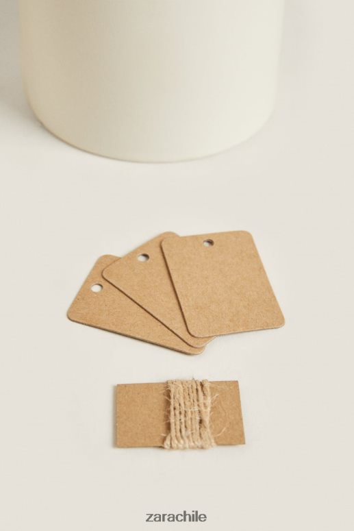 accesorios cl Zara unisexo tarro de cerámica y madera crema JJ06N41689