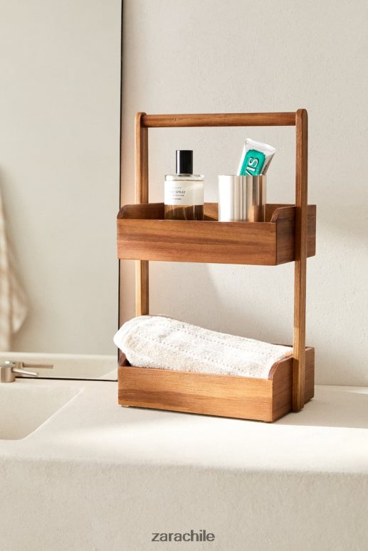 accesorios cl Zara unisexo unidad de almacenamiento marrón JJ06N41681