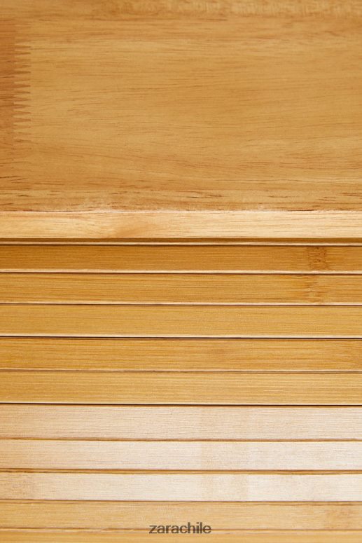 accesorios cl Zara unisexo aparador de madera beige claro JJ06N41577