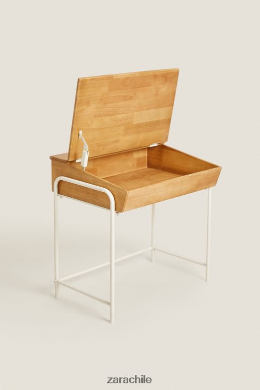 accesorios cl Zara unisexo escritorio con almacenamiento vainilla JJ06N41578