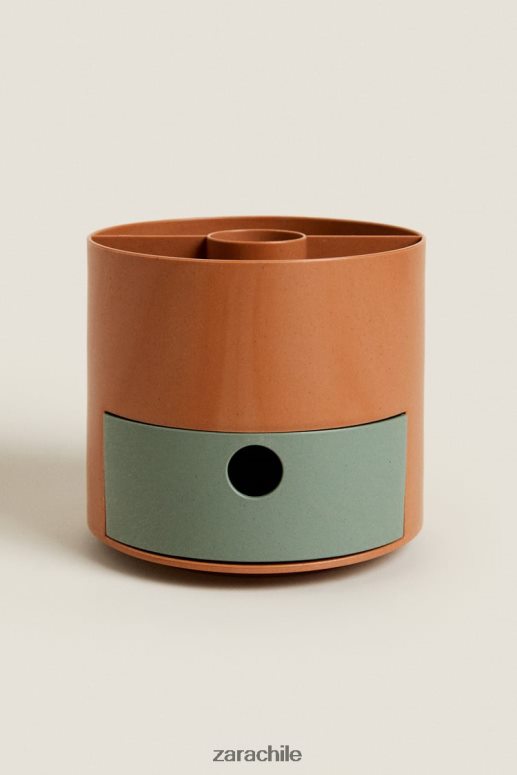 accesorios cl Zara unisexo estuche giratorio multicolor JJ06N41583