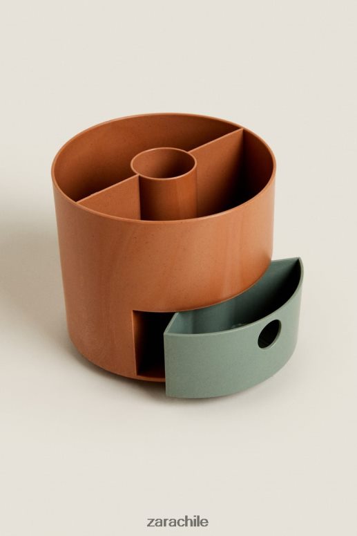 accesorios cl Zara unisexo estuche giratorio multicolor JJ06N41583