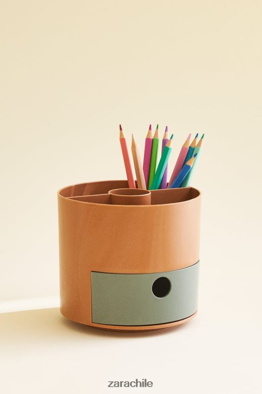 accesorios cl Zara unisexo estuche giratorio multicolor JJ06N41583