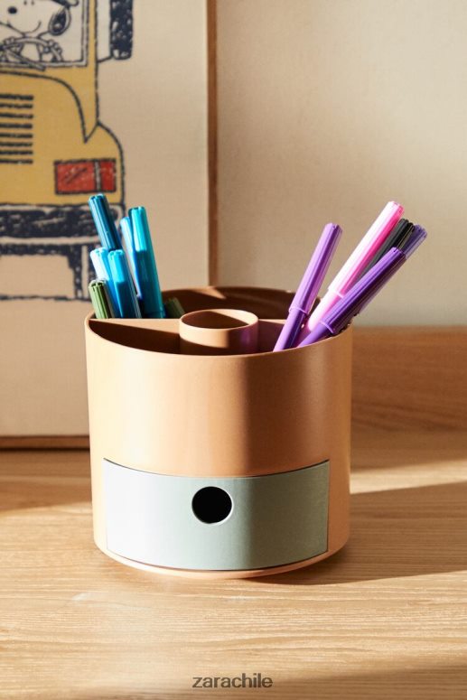 accesorios cl Zara unisexo estuche giratorio multicolor JJ06N41583