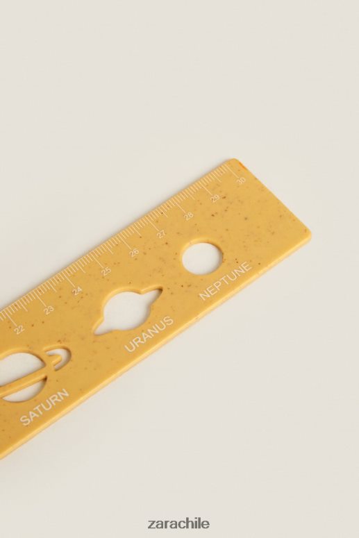 accesorios cl Zara unisexo gobernante del planeta amarillo JJ06N41582