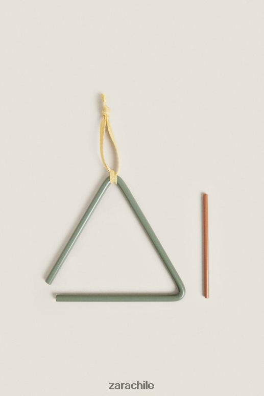 accesorios cl Zara unisexo juguete triangulo musical Mar verde JJ06N41589