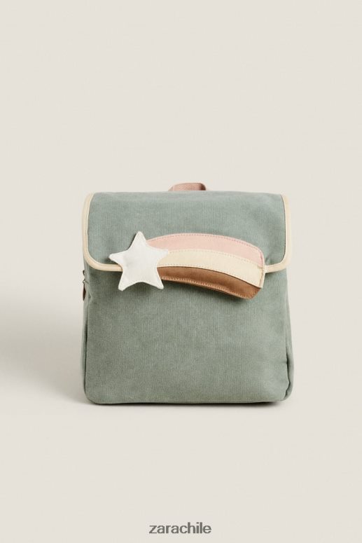accesorios cl Zara unisexo mochila estrella multicolor JJ06N41587