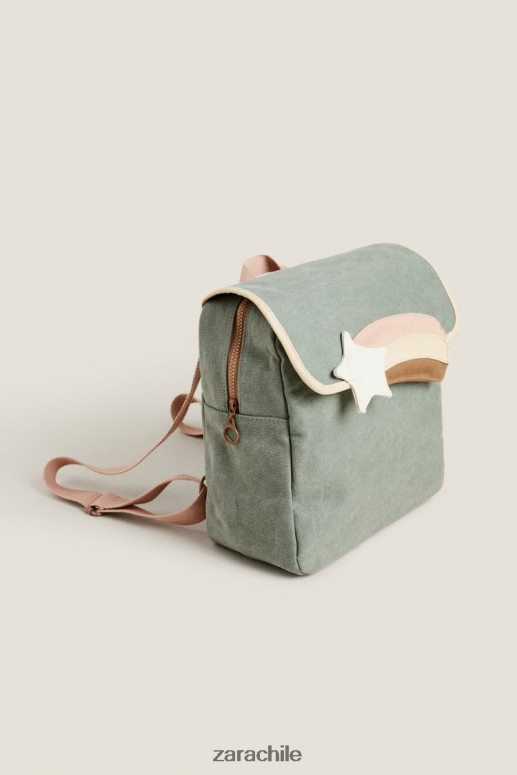 accesorios cl Zara unisexo mochila estrella multicolor JJ06N41587