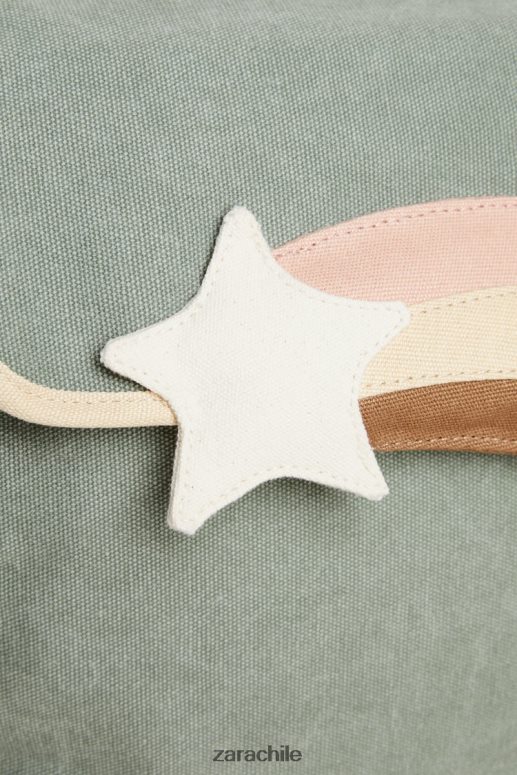 accesorios cl Zara unisexo mochila estrella multicolor JJ06N41587