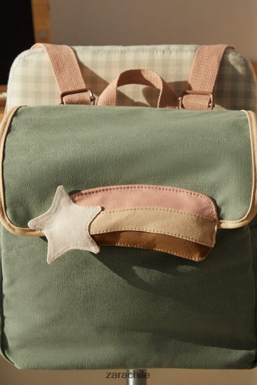 accesorios cl Zara unisexo mochila estrella multicolor JJ06N41587