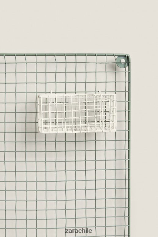 accesorios cl Zara unisexo organizador colgante de metal verde JJ06N41593