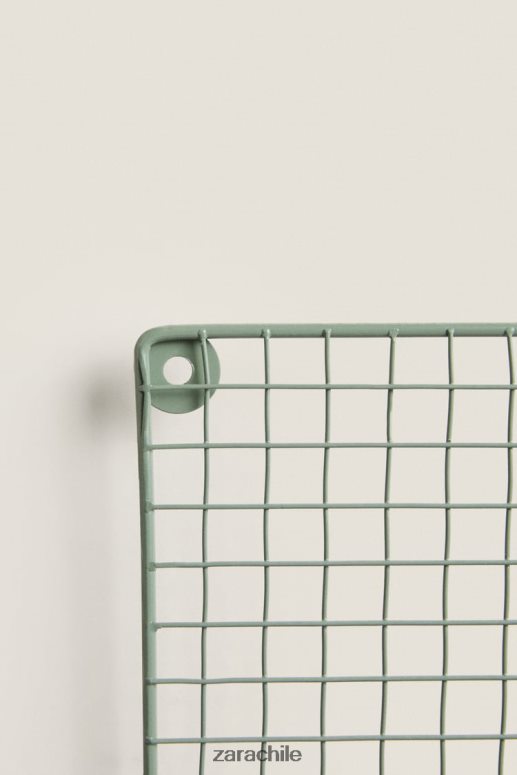 accesorios cl Zara unisexo organizador colgante de metal verde JJ06N41593