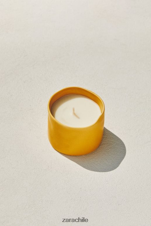 accesorios cl Zara unisexo (150 g) vela perfumada de limón y bergamota blanco JJ06N41755