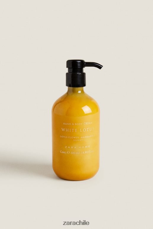accesorios cl Zara unisexo (16.91 oz) de crema para manos y cuerpo de loto blanco rojo intenso JJ06N41770