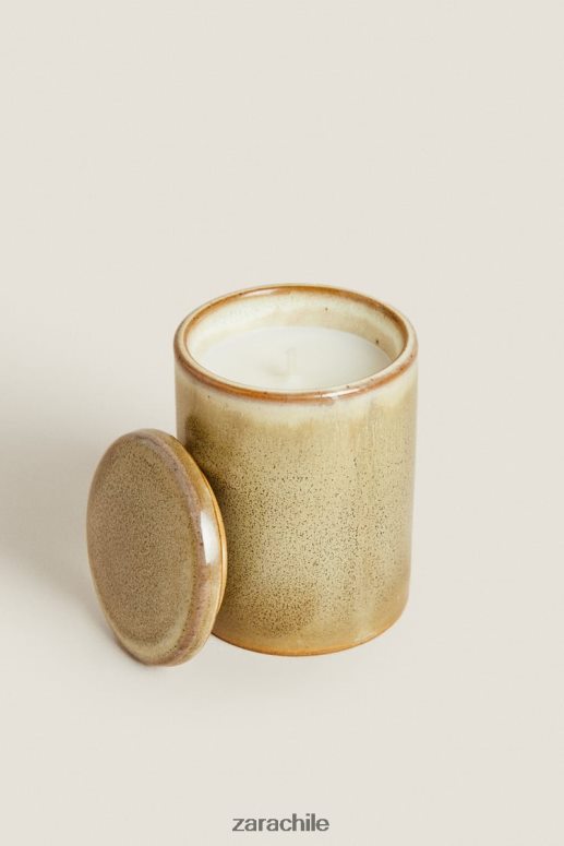 accesorios cl Zara unisexo (80 g) vela perfumada mente poética Rosa empolvado JJ06N41762