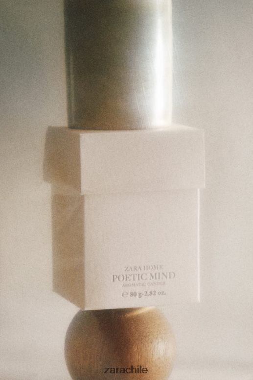 accesorios cl Zara unisexo (80 g) vela perfumada mente poética Rosa empolvado JJ06N41762