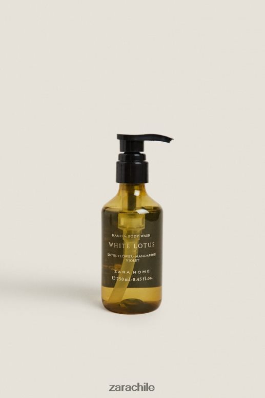 accesorios cl Zara unisexo (8.45 oz) de jabón líquido para manos de loto blanco rojo intenso JJ06N41767