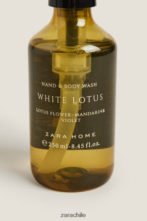 accesorios cl Zara unisexo (8.45 oz) de jabón líquido para manos de loto blanco rojo intenso JJ06N41767