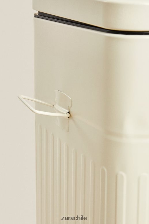 accesorios cl Zara unisexo bote de basura de cocina crema JJ06N41775