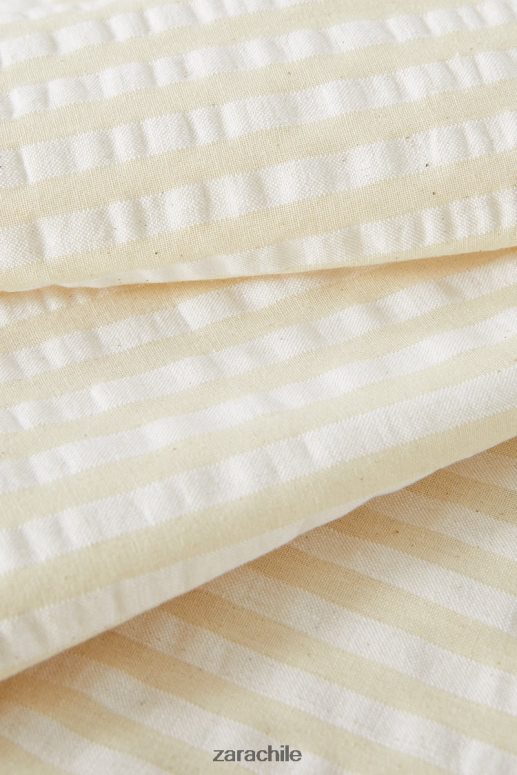 accesorios cl Zara unisexo mantel a rayas crudo JJ06N41670