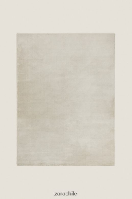 accesorios cl Zara unisexo alfombra con textura suave al tacto gris/beige JJ06N41648