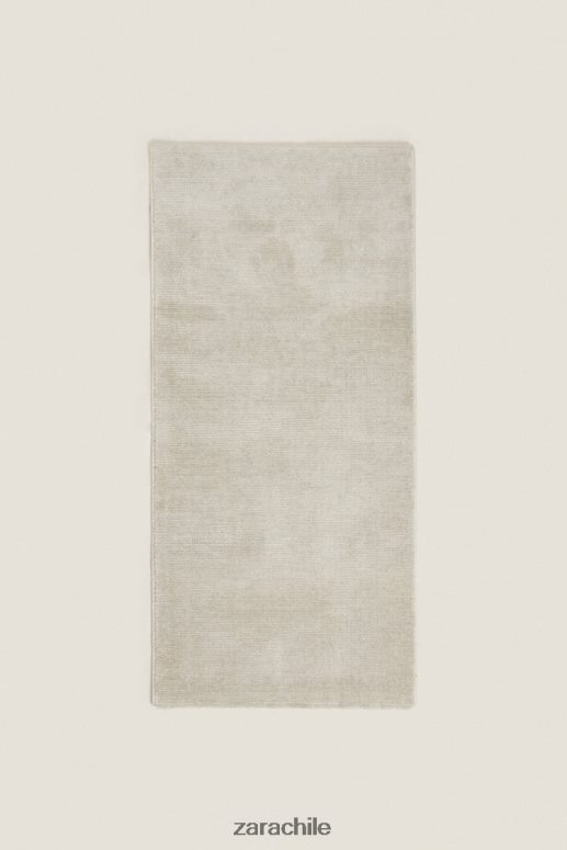 accesorios cl Zara unisexo alfombra con textura suave al tacto gris/beige JJ06N41648