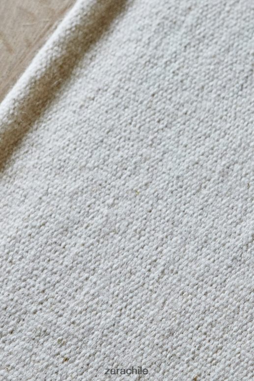 accesorios cl Zara unisexo alfombra de mezcla de lana crudo JJ06N41650