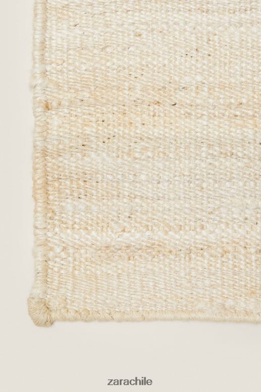 accesorios cl Zara unisexo alfombra de yute. beige claro JJ06N41646