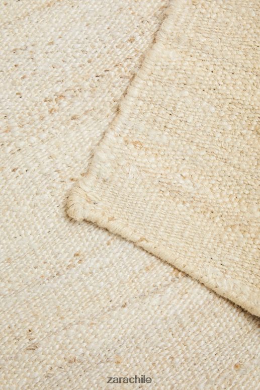 accesorios cl Zara unisexo alfombra de yute. beige claro JJ06N41646