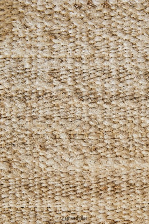 accesorios cl Zara unisexo alfombra de yute. beige claro JJ06N41646