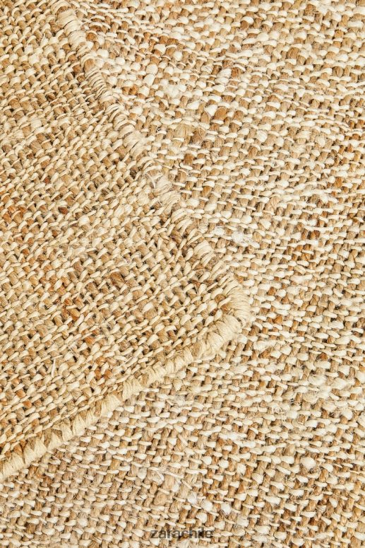 accesorios cl Zara unisexo alfombra de yute. beige claro JJ06N41647