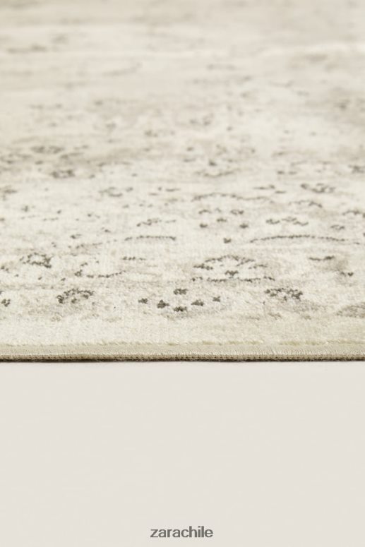 accesorios cl Zara unisexo alfombra efecto vintage beige JJ06N41660