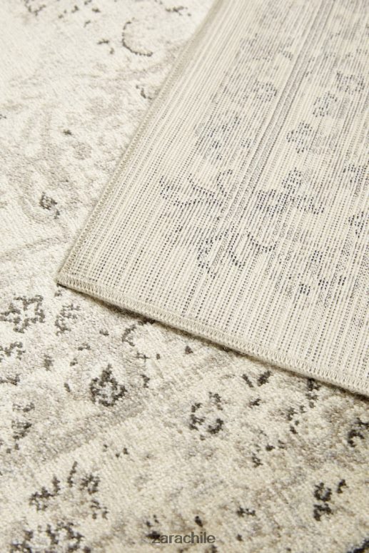 accesorios cl Zara unisexo alfombra efecto vintage beige JJ06N41660