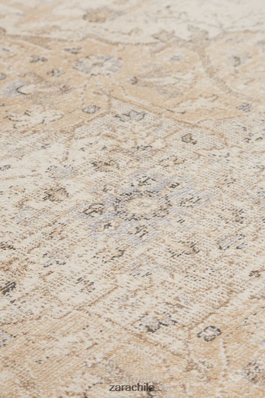 accesorios cl Zara unisexo alfombra efecto vintage marrón JJ06N41657