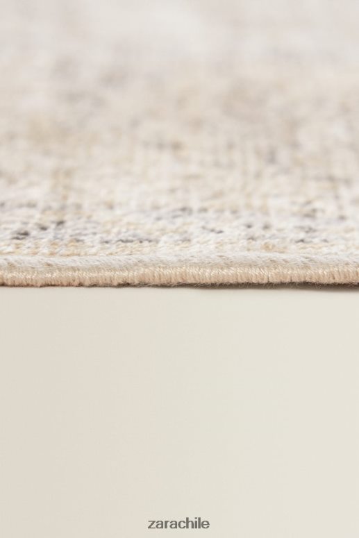 accesorios cl Zara unisexo alfombra efecto vintage marrón JJ06N41657