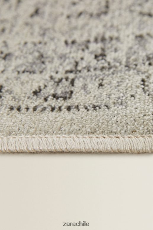 accesorios cl Zara unisexo alfombra vintage gris JJ06N41659