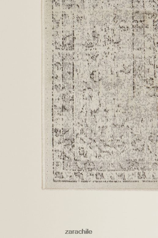 accesorios cl Zara unisexo alfombra vintage gris JJ06N41659