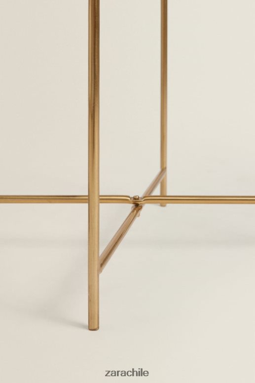 accesorios cl Zara unisexo mesa auxiliar de mármol crema JJ06N41632