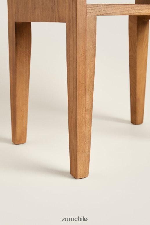 accesorios cl Zara unisexo mesita de noche de madera marrón JJ06N41630
