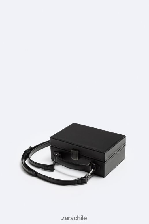 accesorios cl Zara hombres bandolera tipo caja rígida negro JJ06N41311