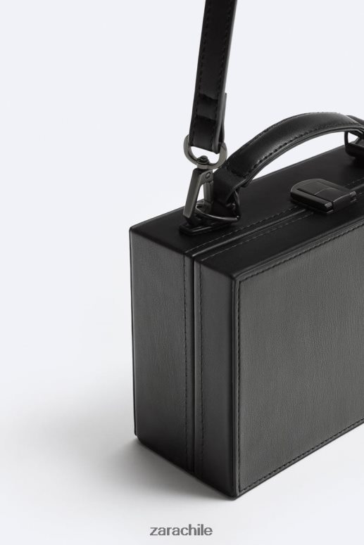 accesorios cl Zara hombres bandolera tipo caja rígida negro JJ06N41311