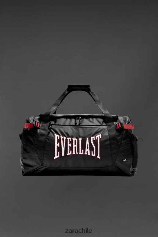accesorios cl Zara hombres bolsa de deporte everlast negro JJ06N41276